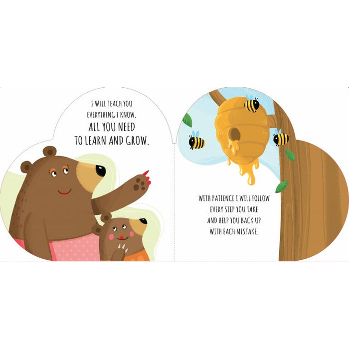 Sassi Shaped Board Book - With Love Mummy
