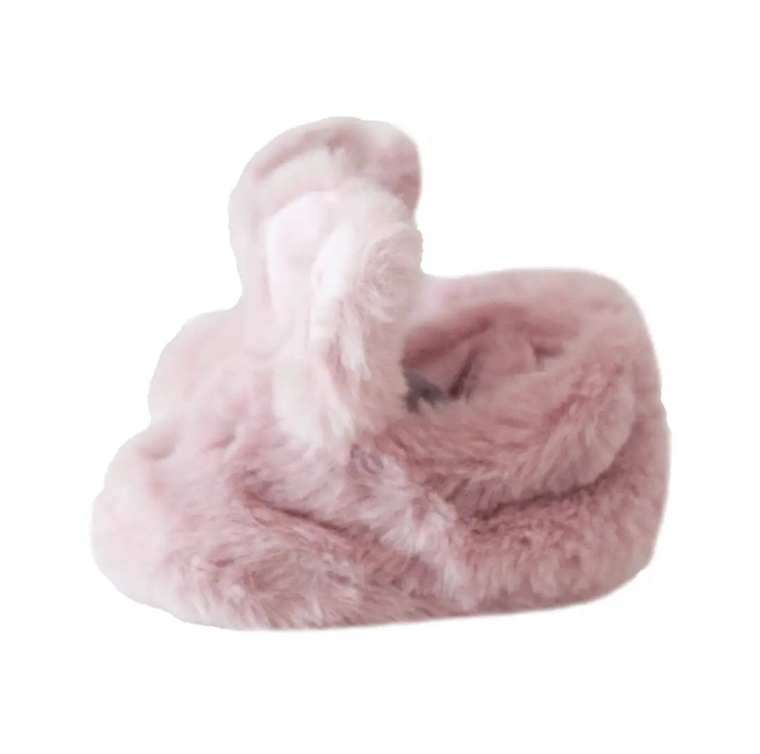 Luxe Bunny Booties Petal