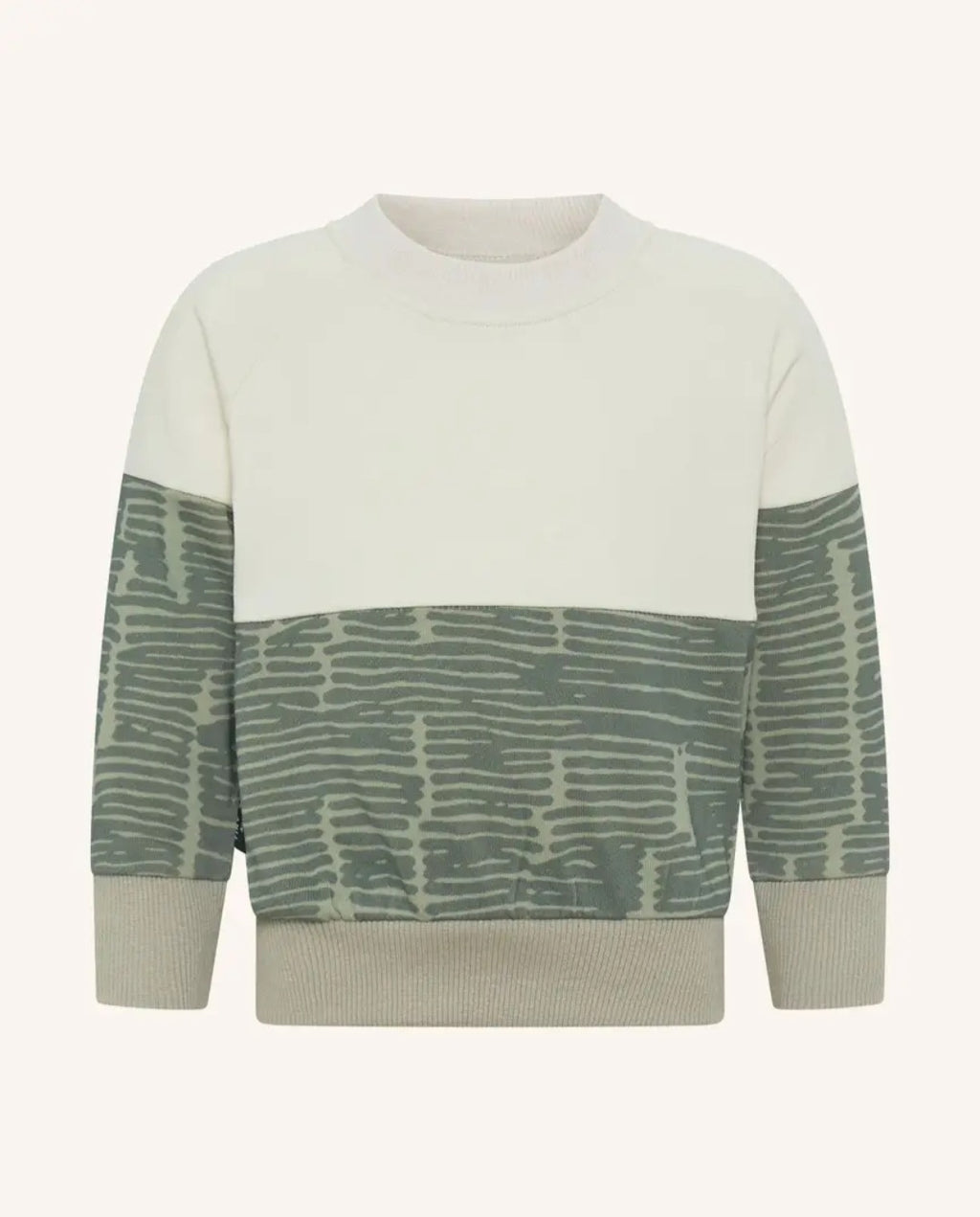 Infants Sweat Top - Broken Stripes Segment