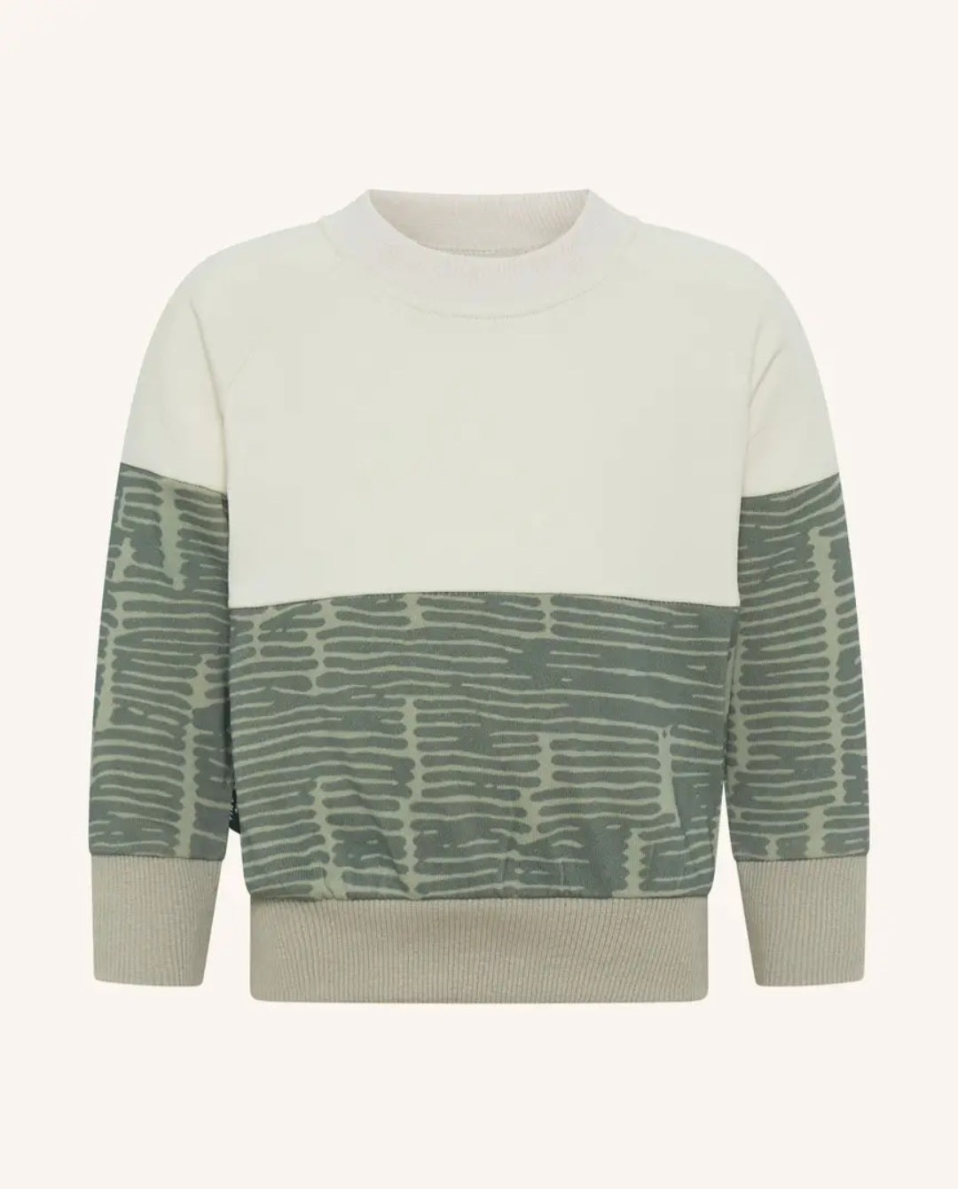 Infants Sweat Top - Broken Stripes Segment