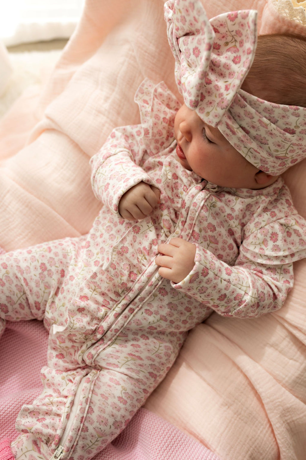 Seashell Bloom Zipsuit