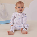 Snuggle Hunny - Organic Snugglesuit Convertable Romper - Set Sail