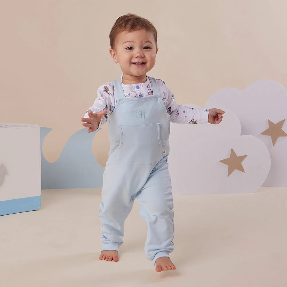 Snuggle Hunny - LS Organic Bodysuit - Set Sail