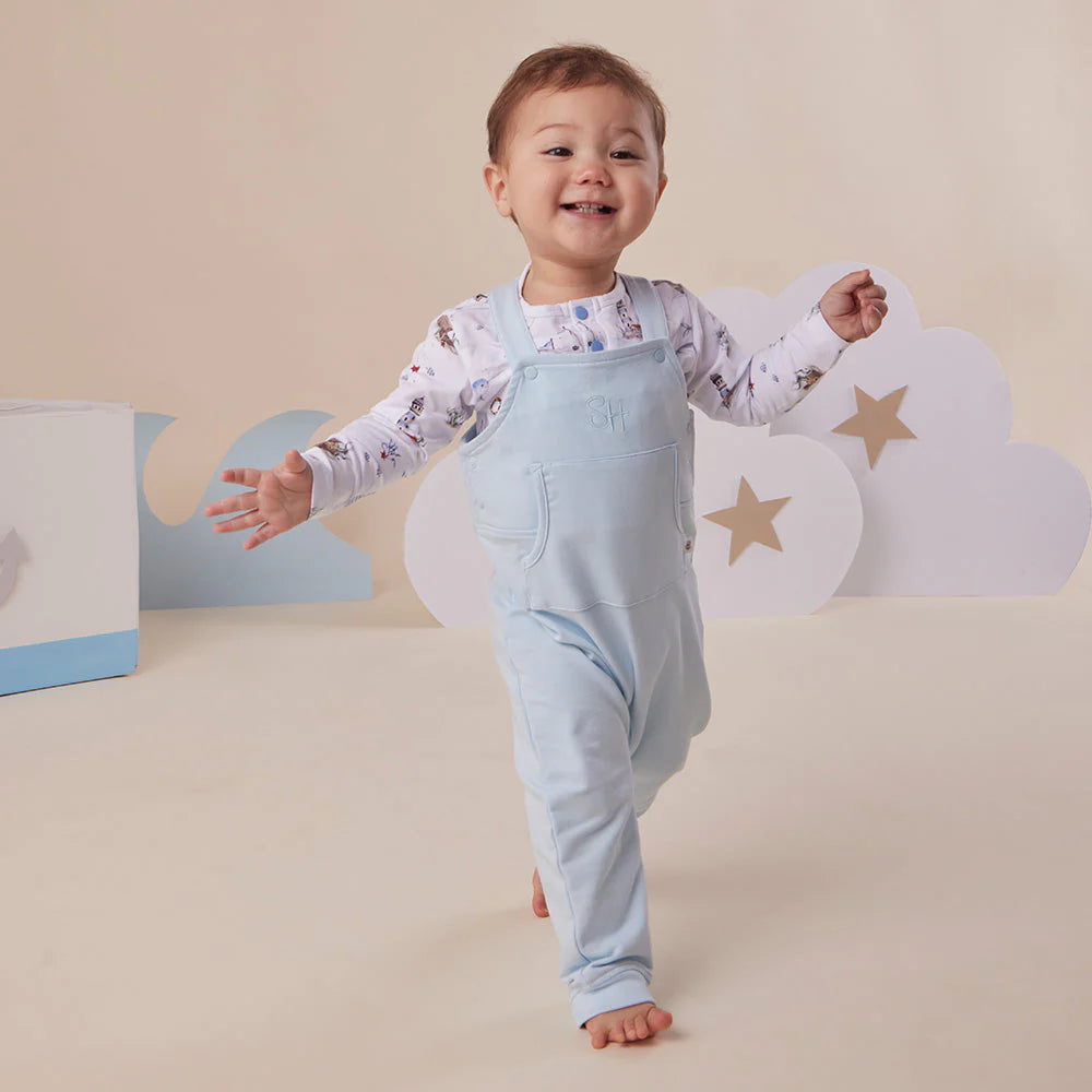 Snuggle Hunny - LS Organic Bodysuit - Set Sail