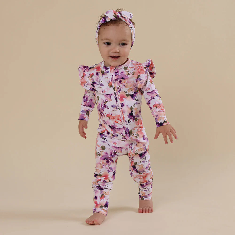 Snuggle Hunny - Convertable Romper - Blushing Beauty