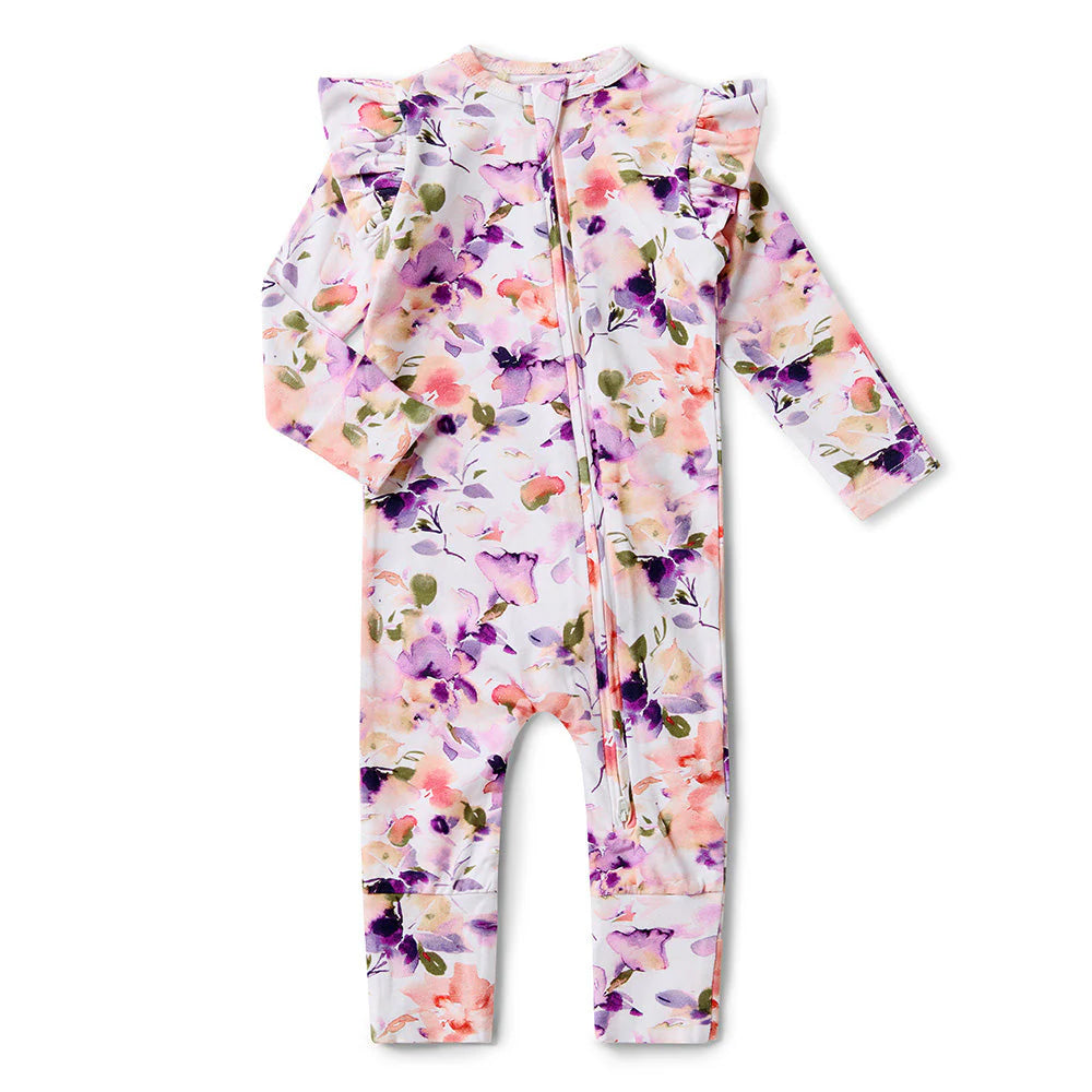 Snuggle Hunny - Convertable Romper - Blushing Beauty