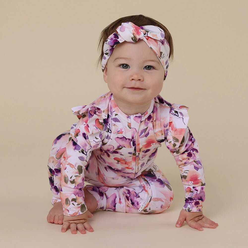 Snuggle Hunny - Convertable Romper - Blushing Beauty