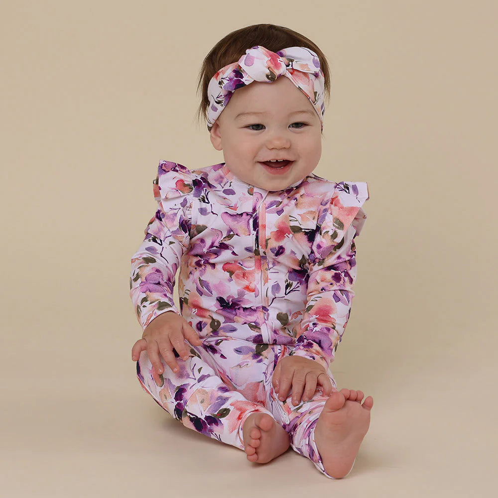 Snuggle Hunny - Convertable Romper - Blushing Beauty