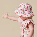 Snuggle Hunny Strawberry Reversible Cotton Bucket Hat