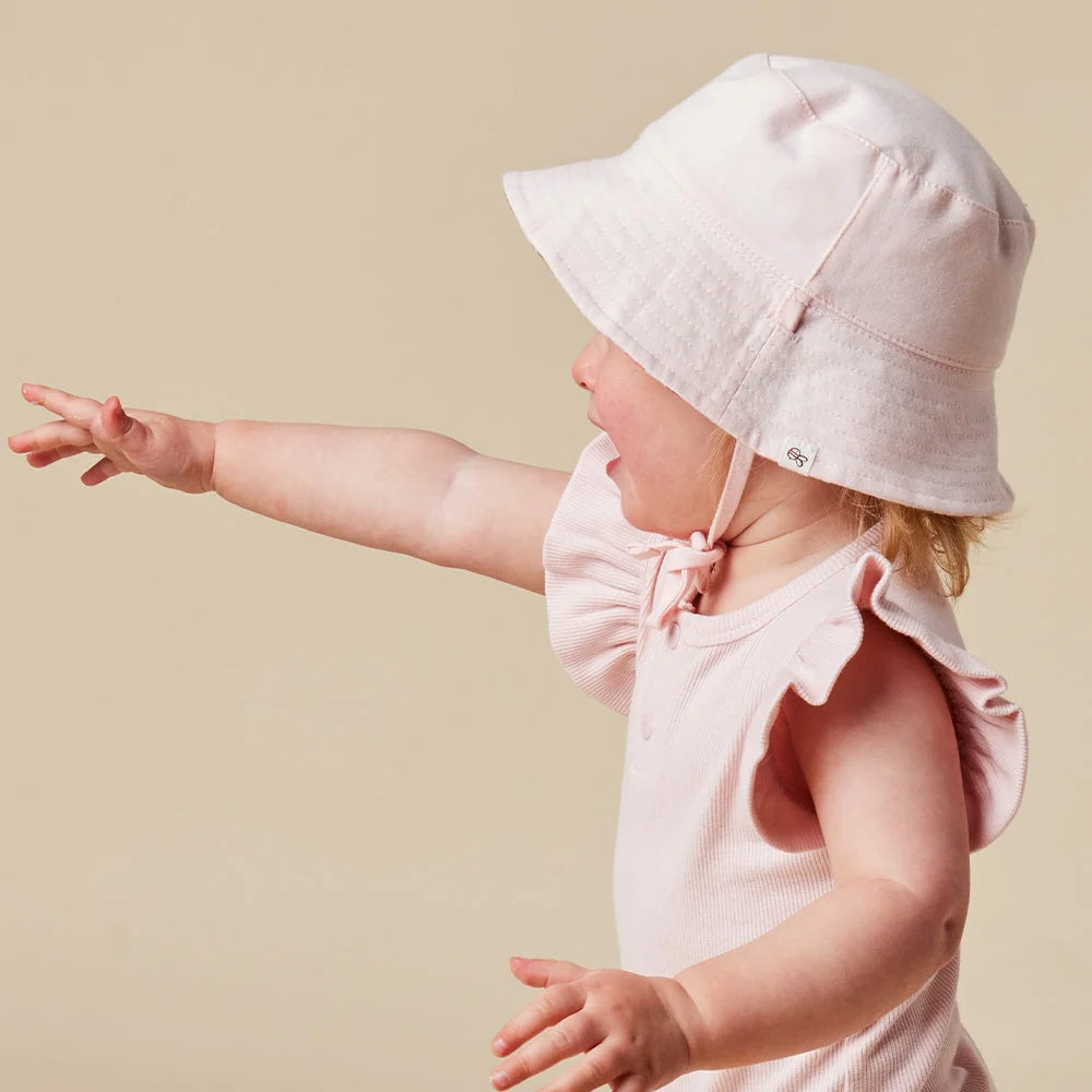 Snuggle Hunny Strawberry Reversible Cotton Bucket Hat