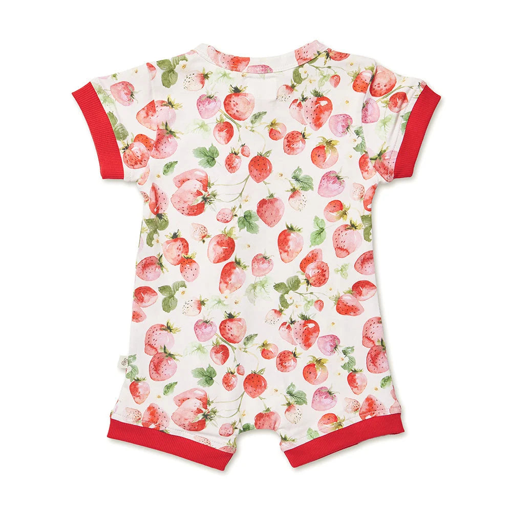 Snuggle Hunny - Strawberry Organic Snuggle Shortie