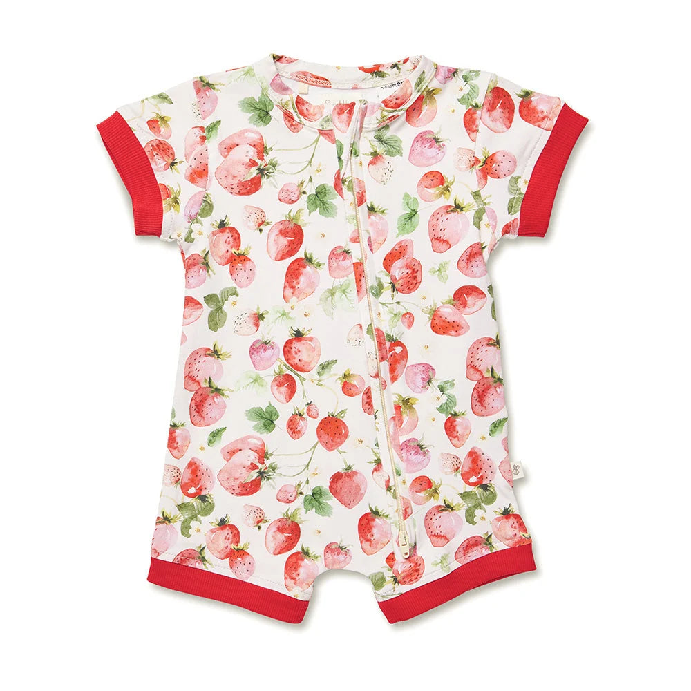 Snuggle Hunny - Strawberry Organic Snuggle Shortie