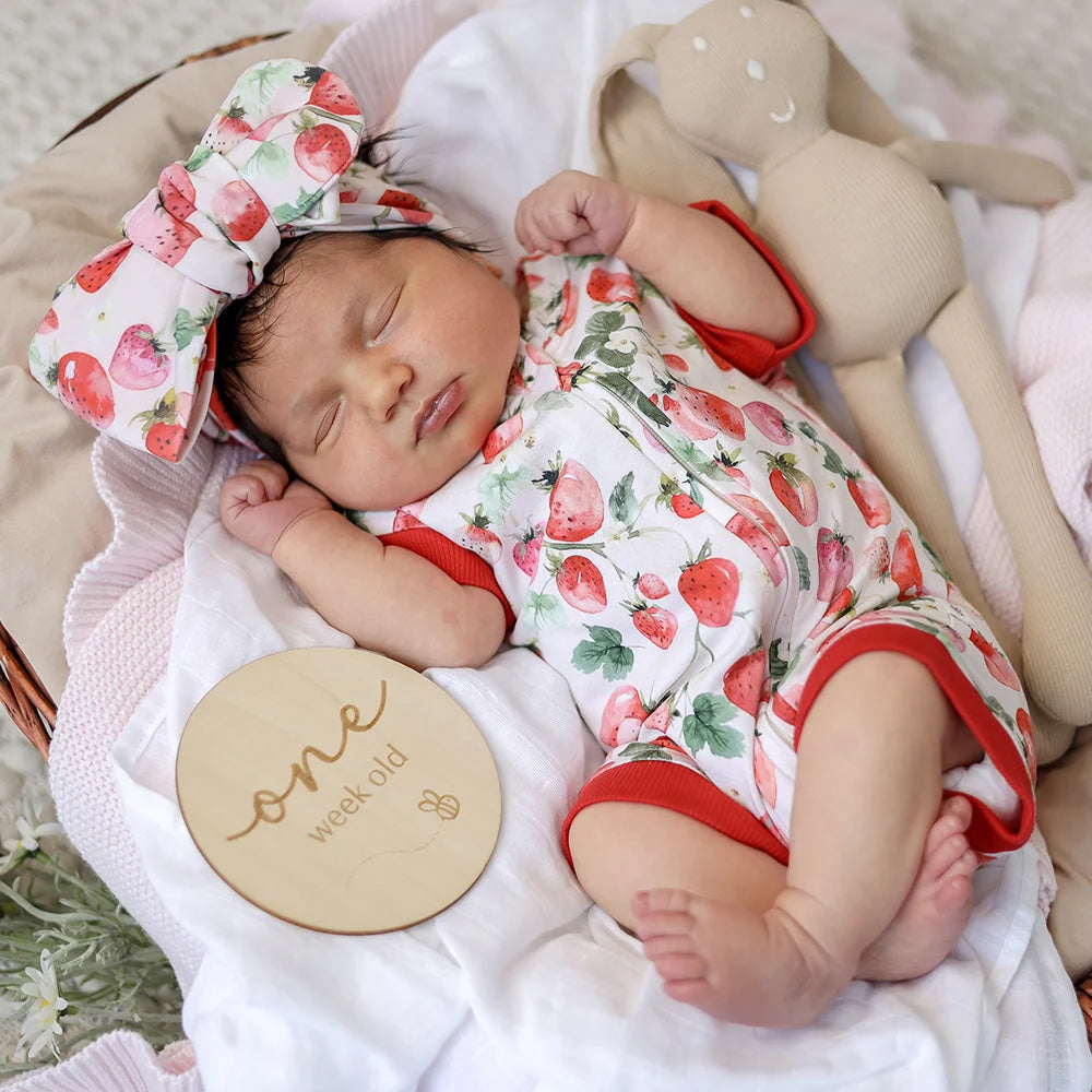 Snuggle Hunny - Strawberry Organic Snuggle Shortie
