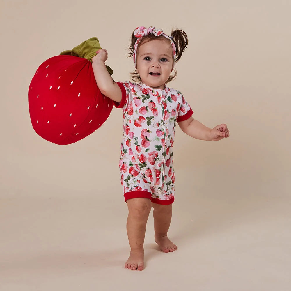 Snuggle Hunny - Strawberry Organic Snuggle Shortie