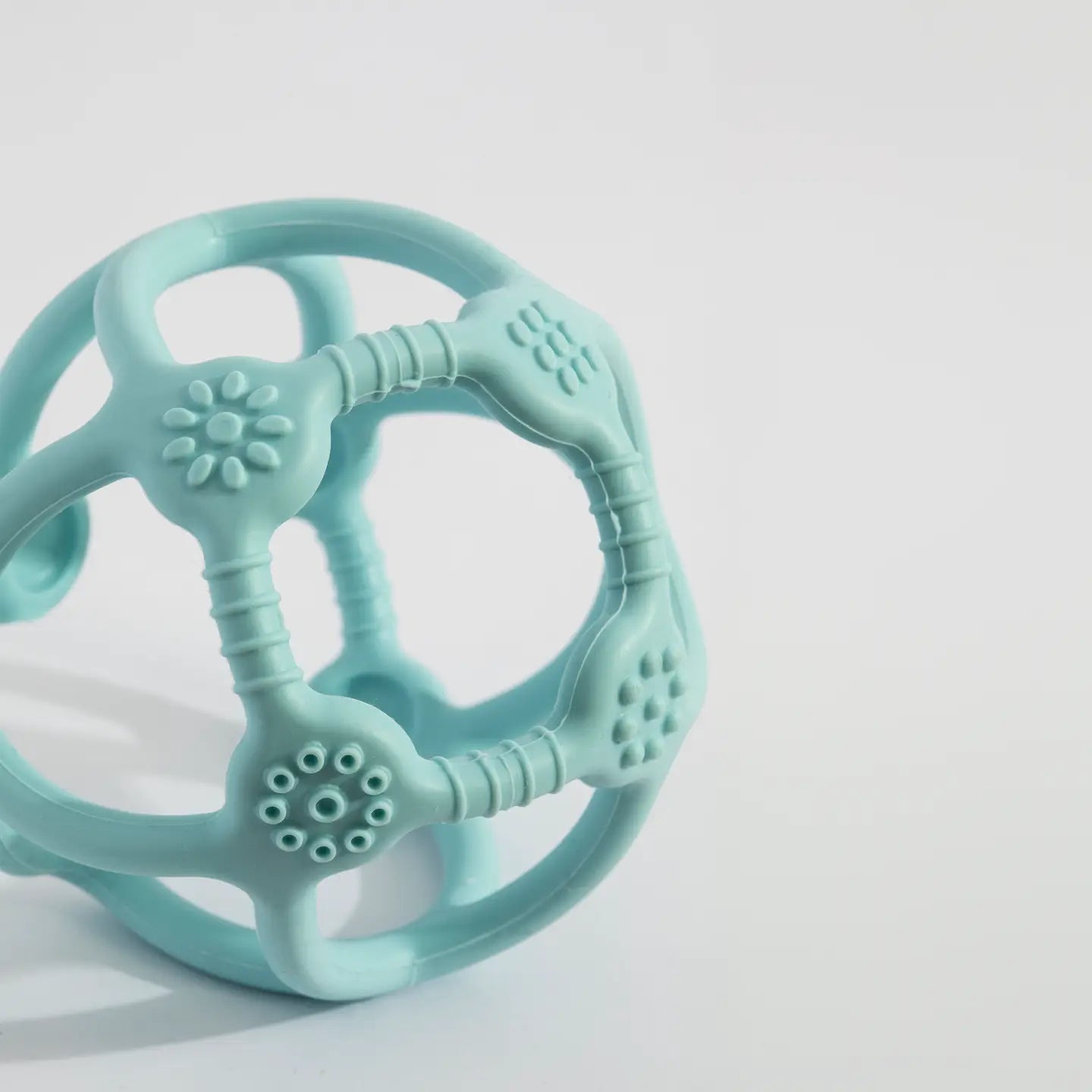Silicon Teething Ball - Light Blue