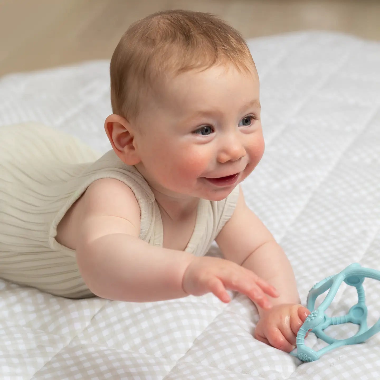 Silicon Teething Ball - Light Blue