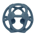 Silicon Teething Ball - Steel Blue