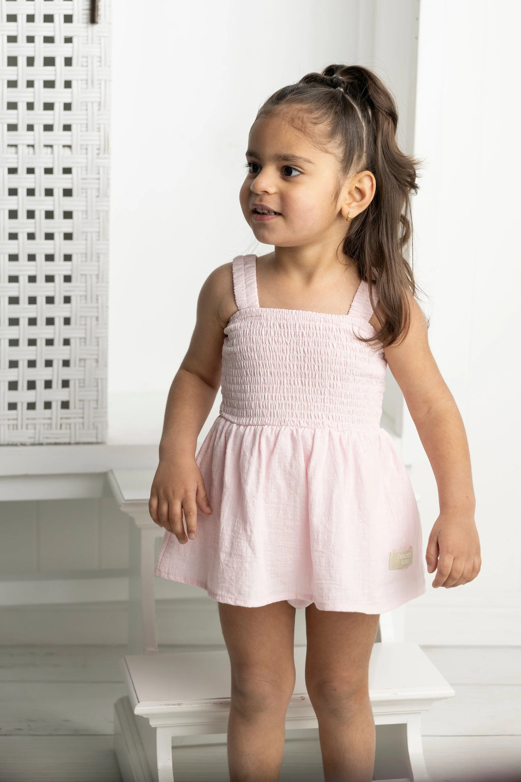 Cracked Soda - Tilli Bodysuit Dress - Pink