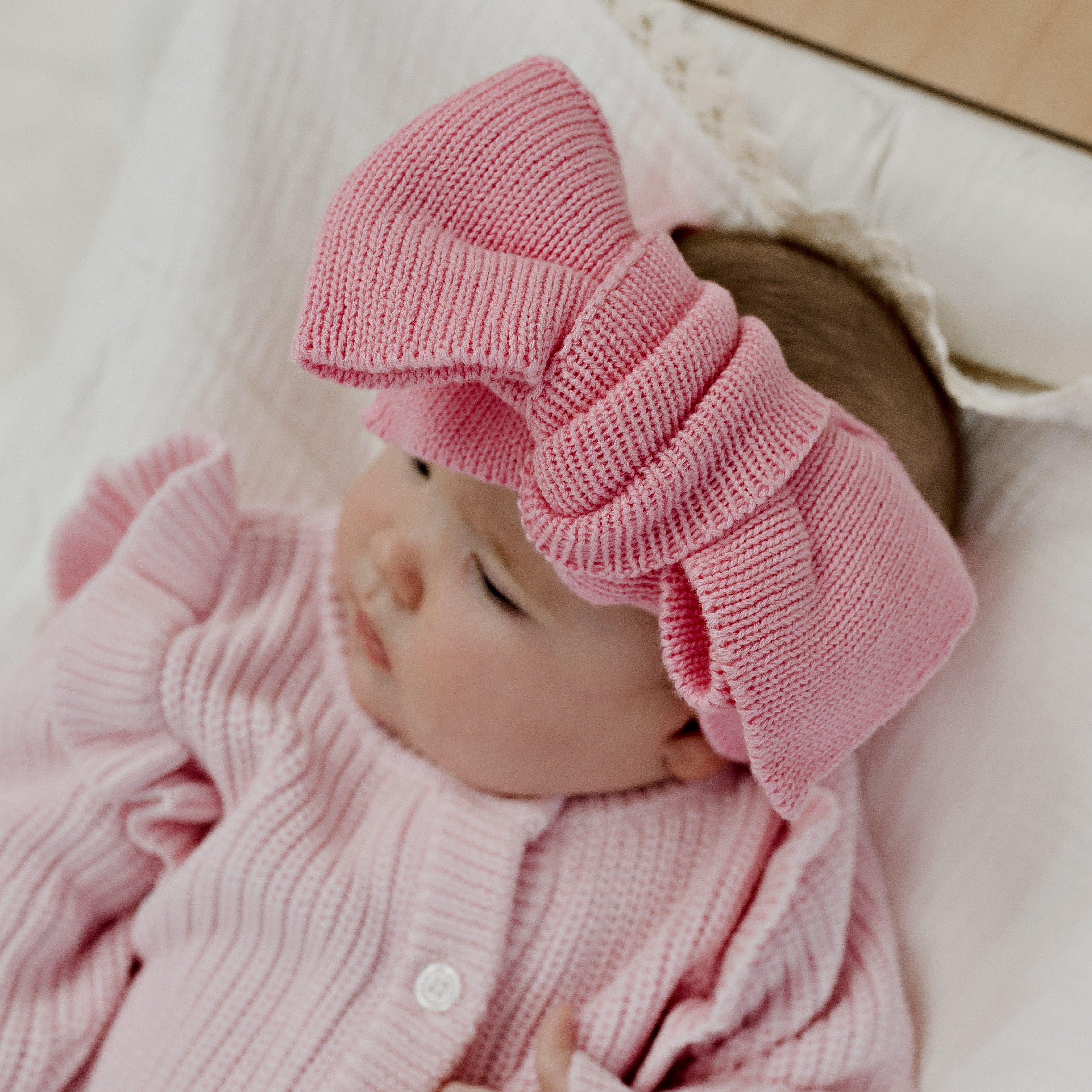 Oversized Topknot - Rosewater