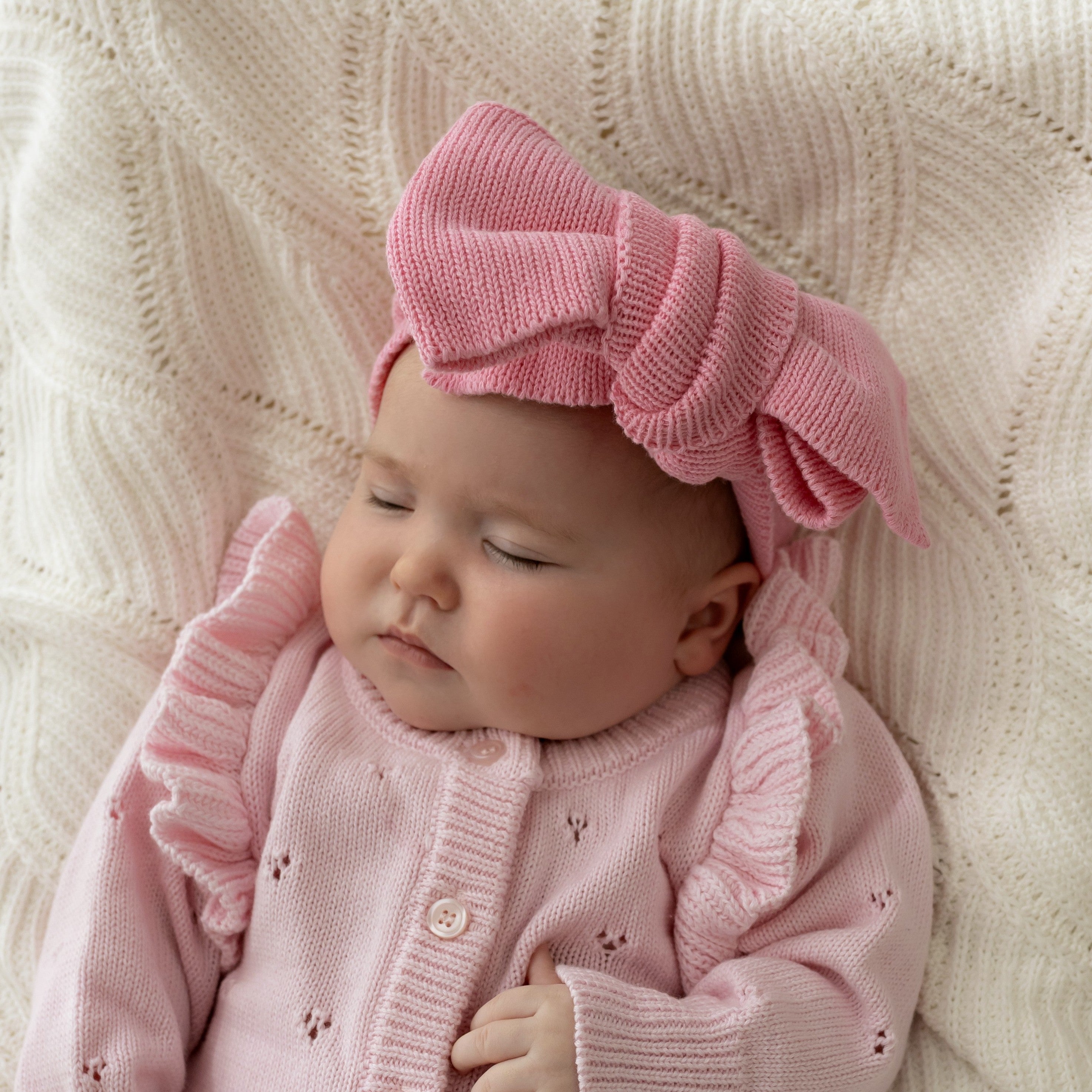 Oversized Topknot - Rosewater