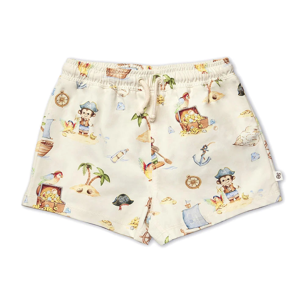 Snuggle Hunny Treasure Island Board Shorts