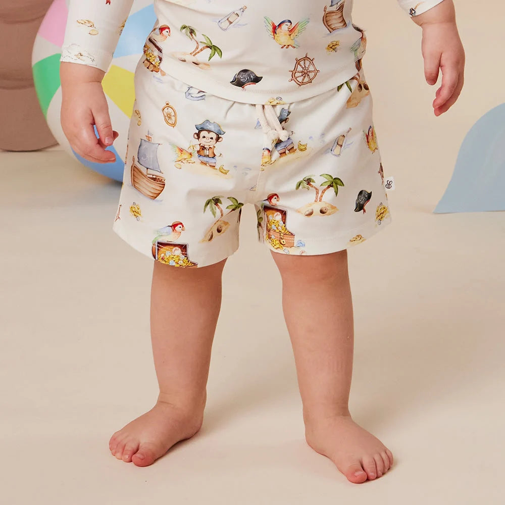 Snuggle Hunny Treasure Island Board Shorts