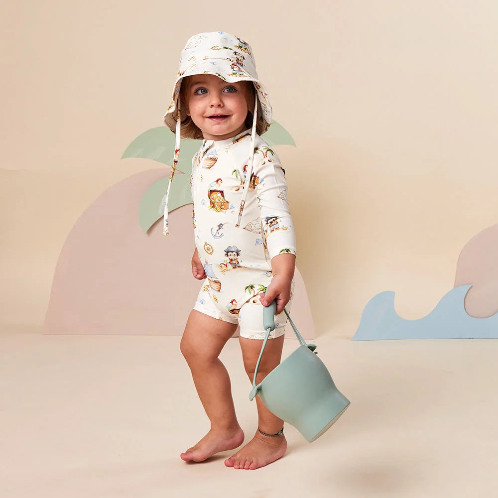 Snuggle Hunny Treasure Island Swim Shortie