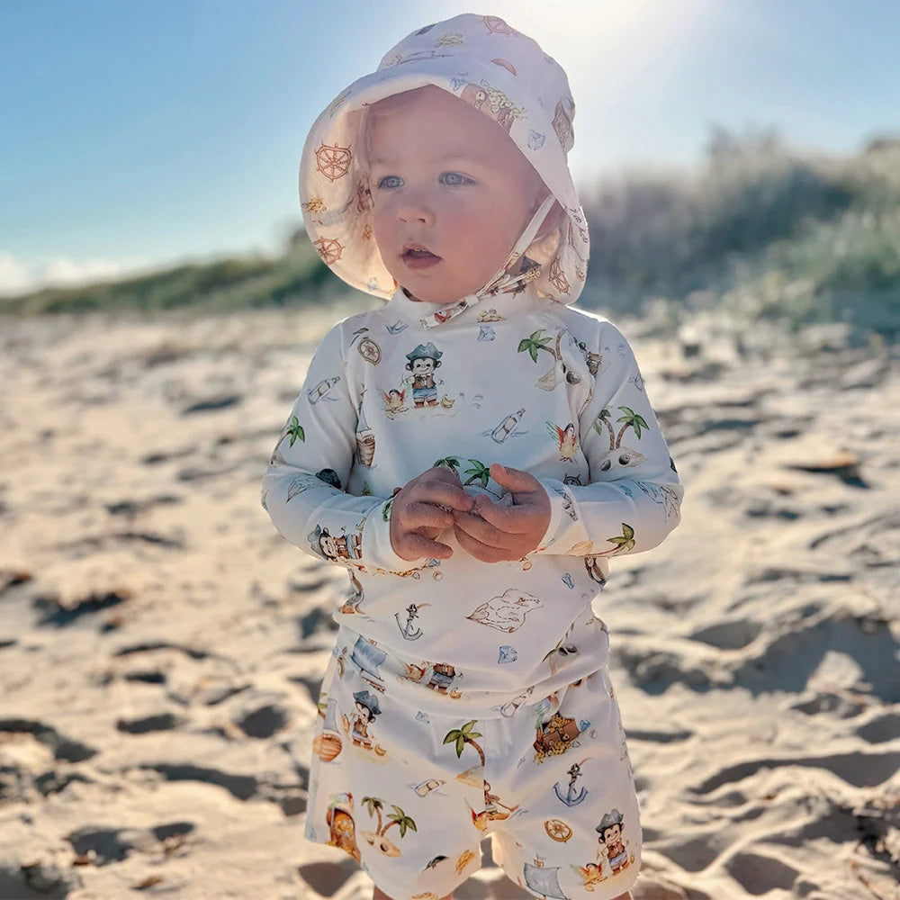 Snuggle Hunny Treasure Island Rashie Vest