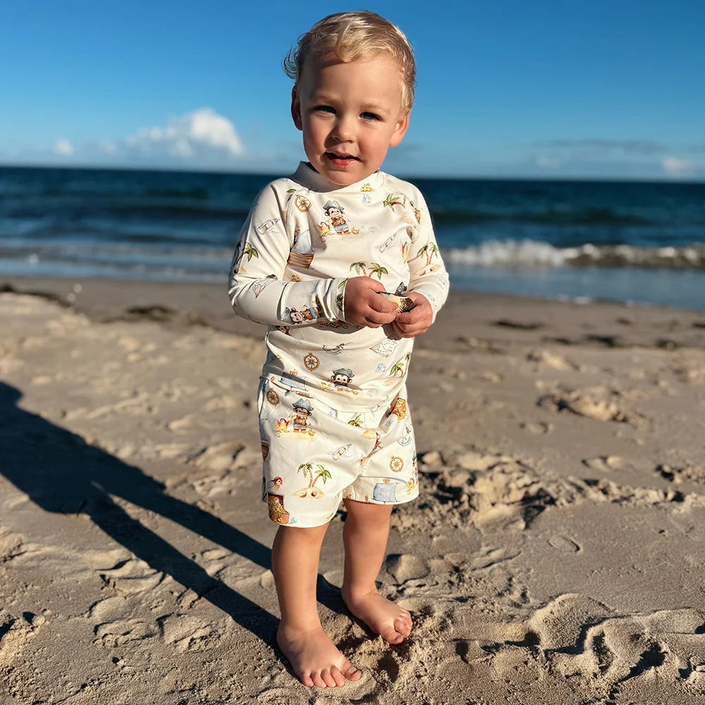 Snuggle Hunny Treasure Island Rashie Vest