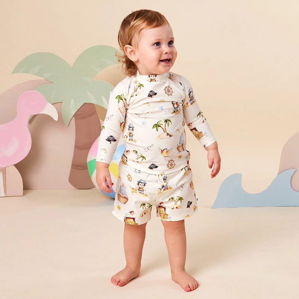 Snuggle Hunny Treasure Island Board Shorts
