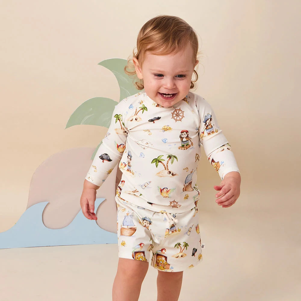 Snuggle Hunny Treasure Island Board Shorts