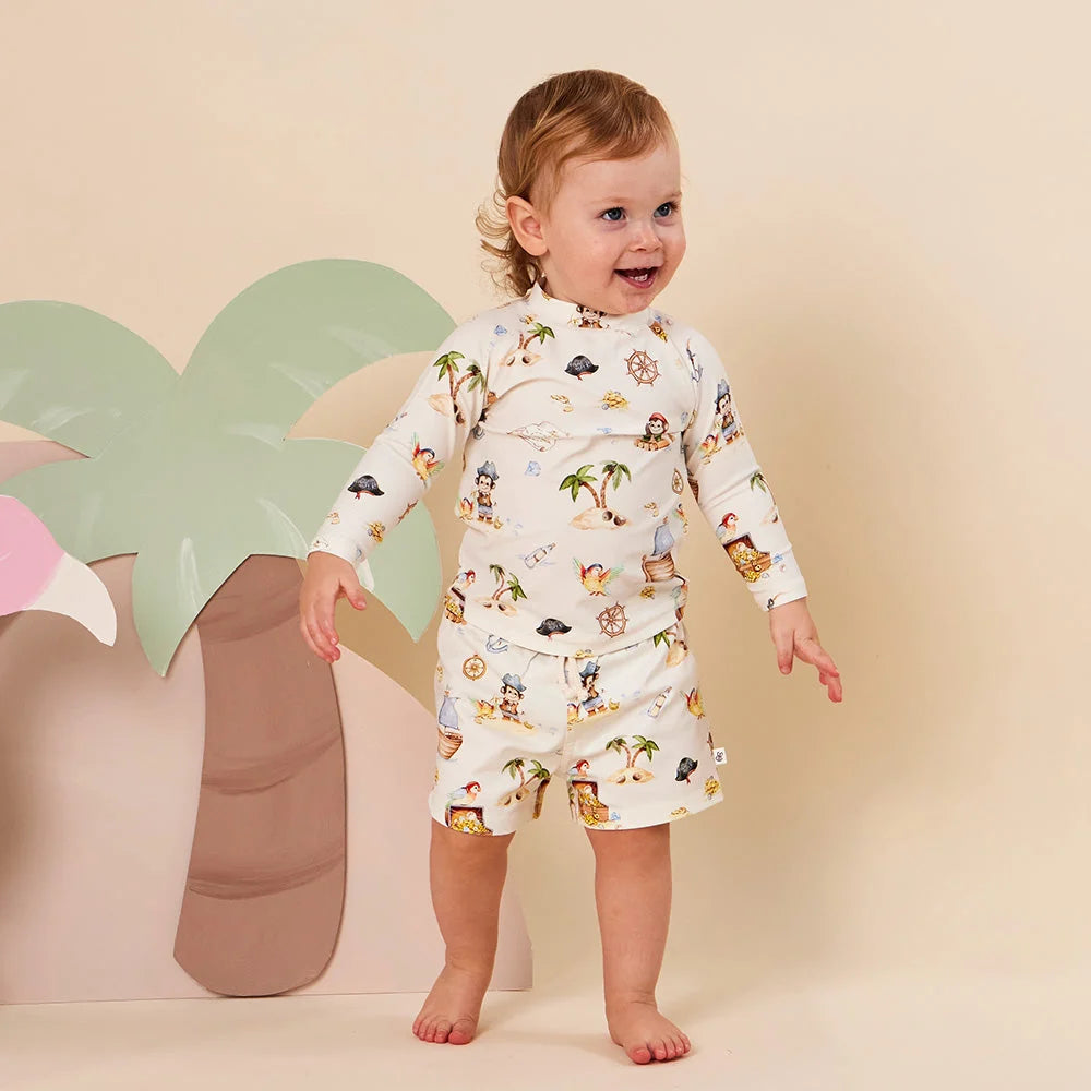 Snuggle Hunny Treasure Island Board Shorts