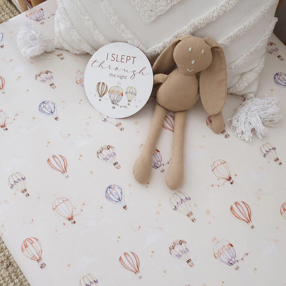 Snuggle Hunny - Reversible Milestone Cards - Up & Away