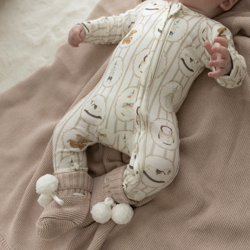 Confetti Kidz Vintage Treasures Zipsuit