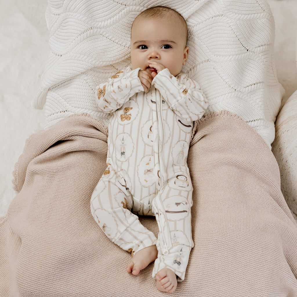 Confetti Kidz Vintage Treasures Zipsuit