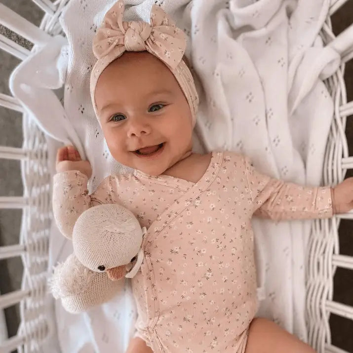 E&I Bamboo/Organic Cotton Headband - Wildflower 0-